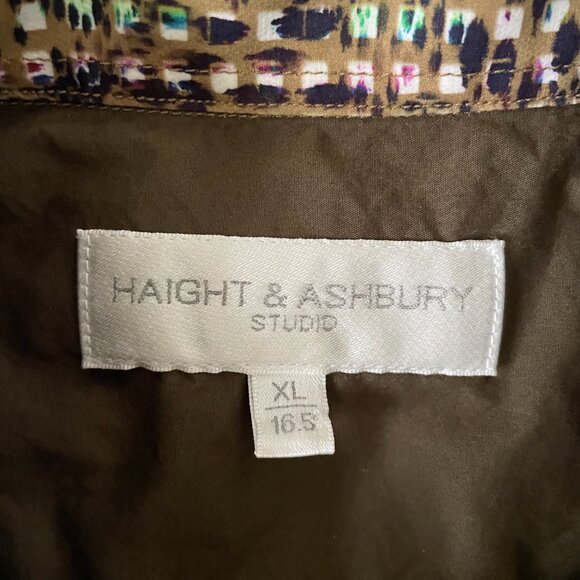 Men's Haight & Ashbury Slim fit, long sleeve cotton shirt-Sz.16.5 (XL) - Picture 2 of 8